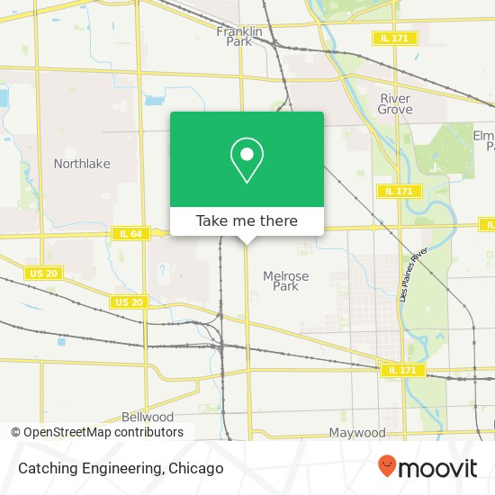 Catching Engineering map