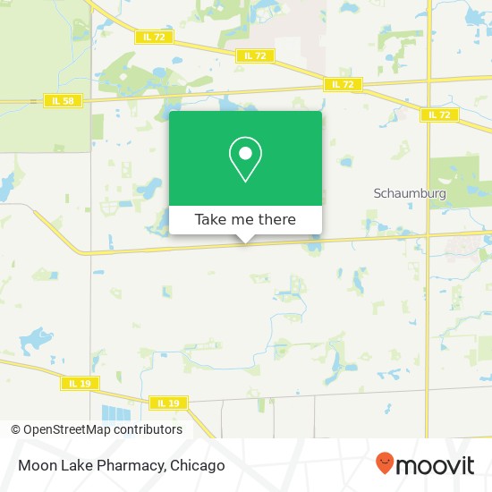 Mapa de Moon Lake Pharmacy