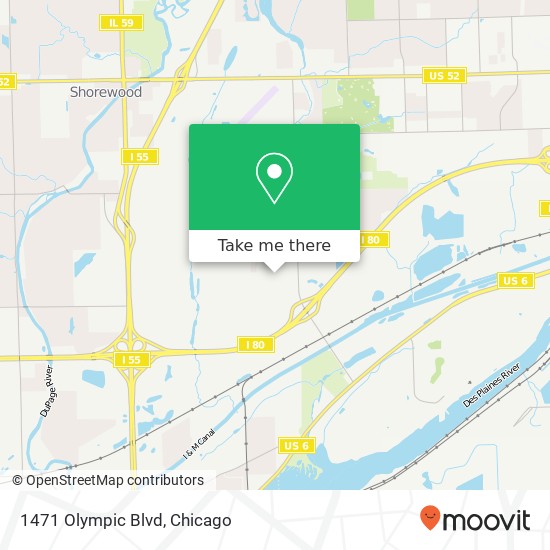 1471 Olympic Blvd map