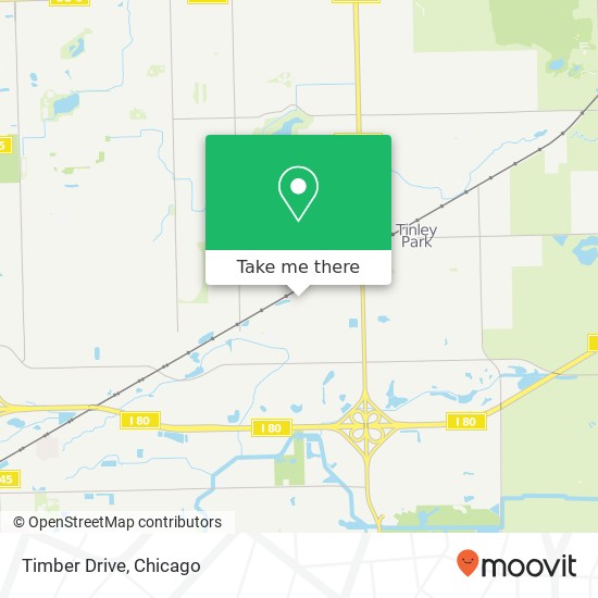 Timber Drive map