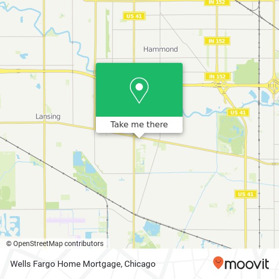 Wells Fargo Home Mortgage map