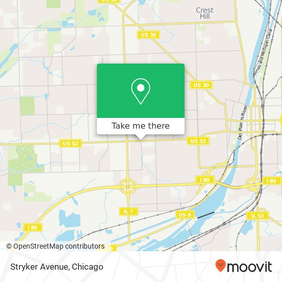 Mapa de Stryker Avenue