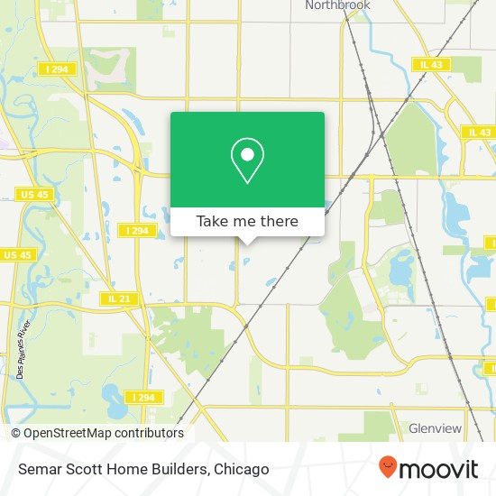 Semar Scott Home Builders map