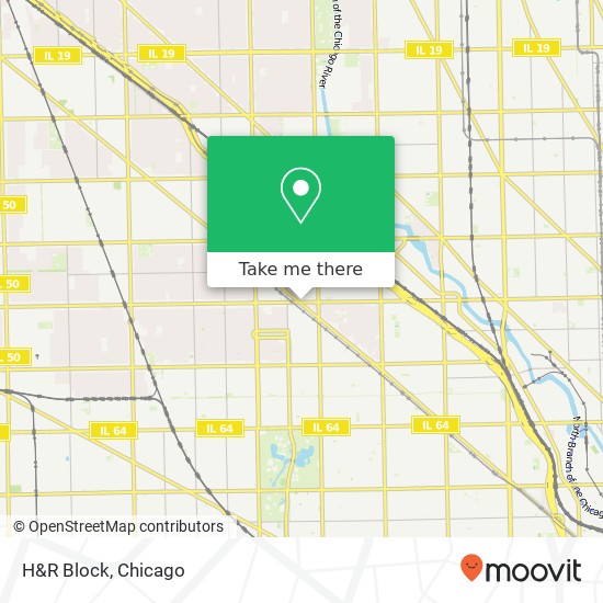 H&R Block map