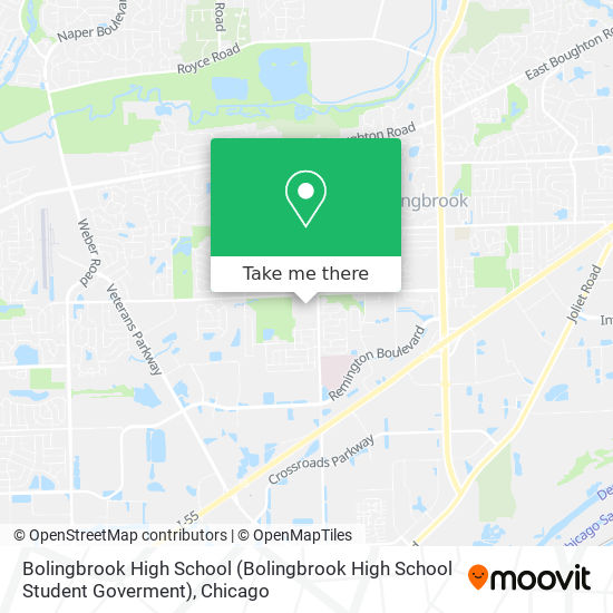 Bolingbrook High School (Bolingbrook High School Student Goverment) map