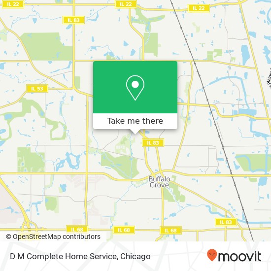 D M Complete Home Service map