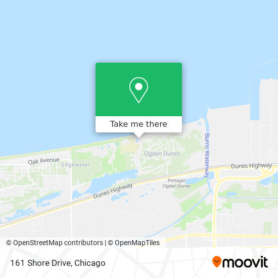 161 Shore Drive map