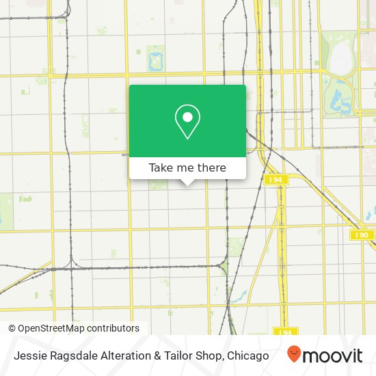 Jessie Ragsdale Alteration & Tailor Shop map