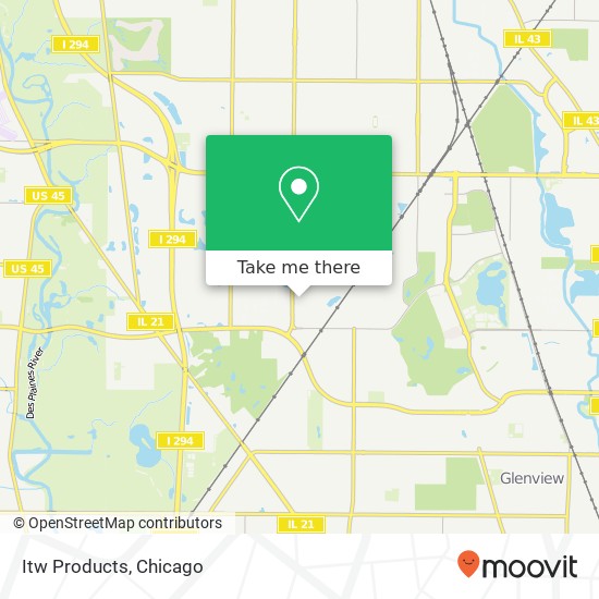 Itw Products map