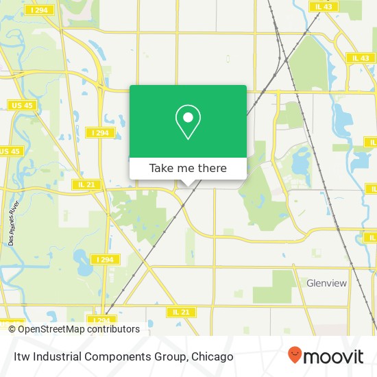 Mapa de Itw Industrial Components Group