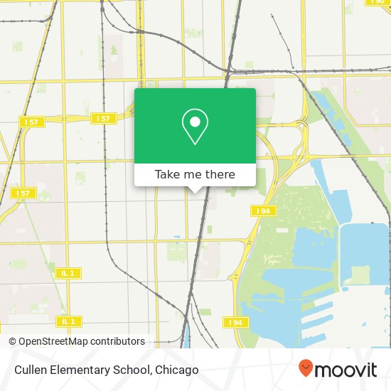 Mapa de Cullen Elementary School