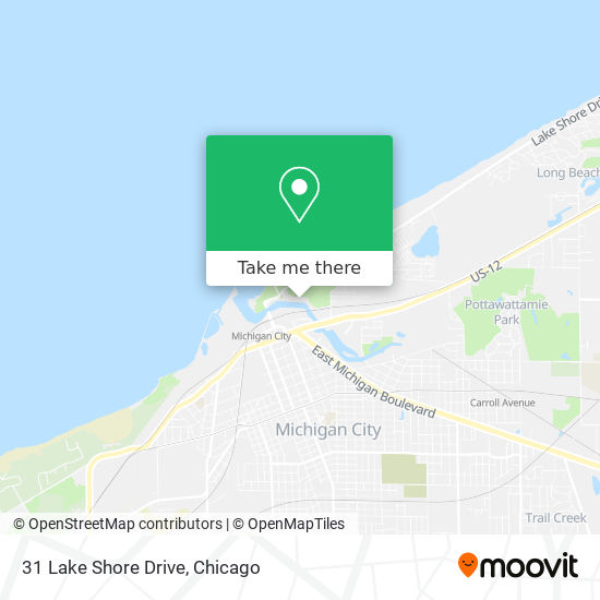 Mapa de 31 Lake Shore Drive