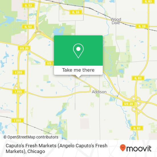 Mapa de Caputo's Fresh Markets