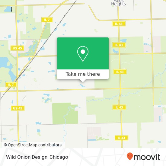 Wild Onion Design map