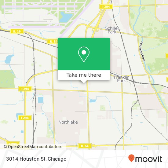3014 Houston St map
