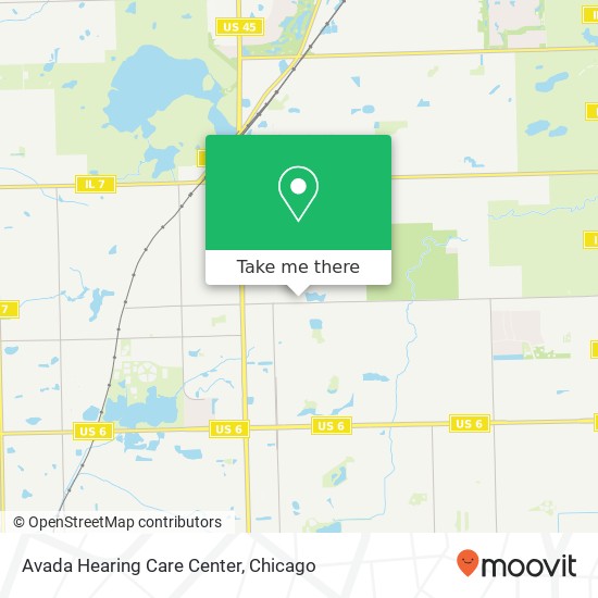 Avada Hearing Care Center map