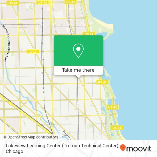 Mapa de Lakeview Learning Center (Truman Technical Center)