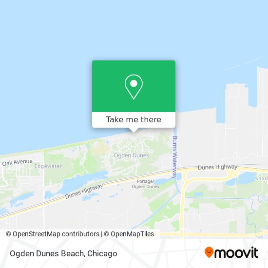 Mapa de Ogden Dunes Beach