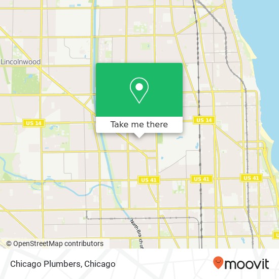 Chicago Plumbers map