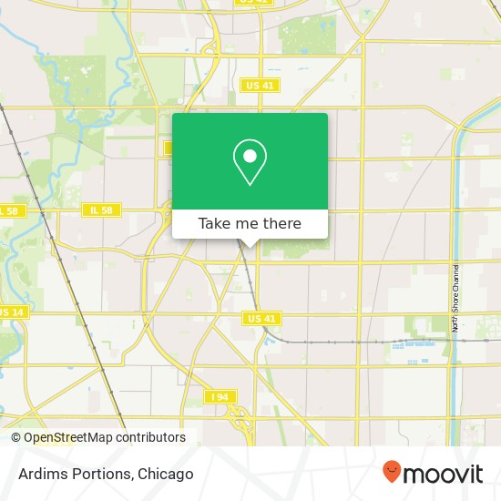 Ardims Portions map