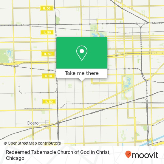 Mapa de Redeemed Tabernacle Church of God in Christ