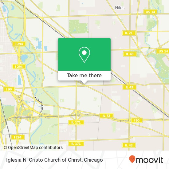 Mapa de Iglesia Ni Cristo Church of Christ