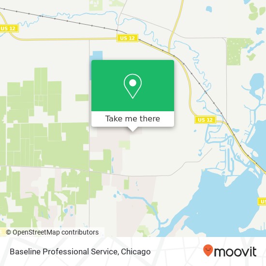 Baseline Professional Service map