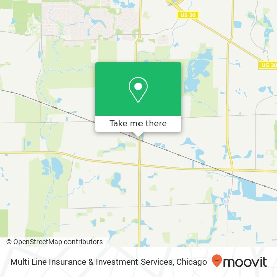 Multi Line Insurance & Investment Services map