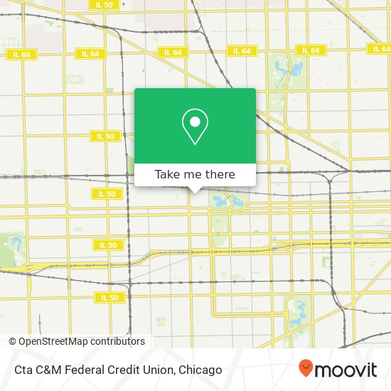 Mapa de Cta C&M Federal Credit Union