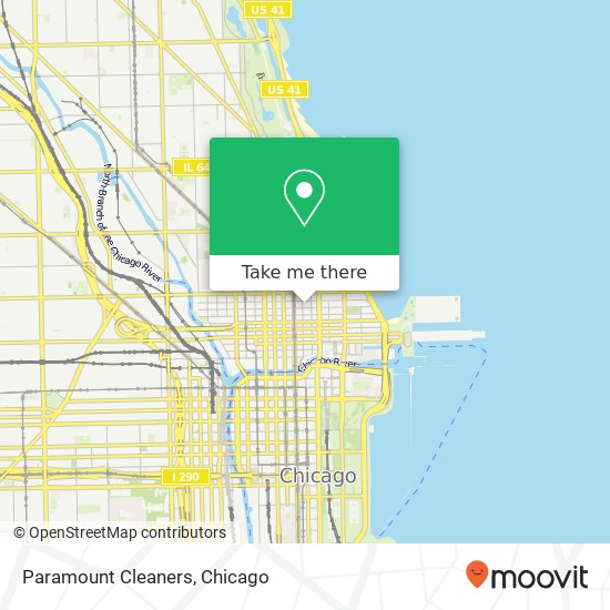 Paramount Cleaners map