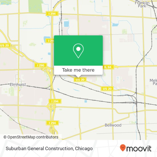 Suburban General Construction map