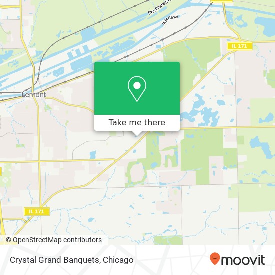 Crystal Grand Banquets map