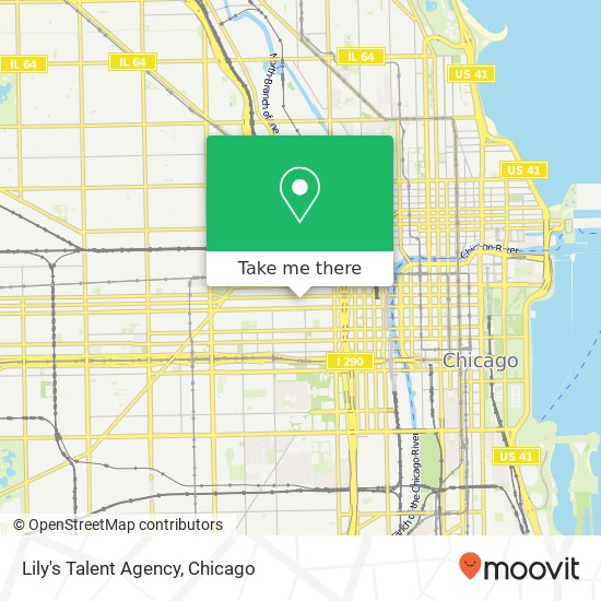 Lily's Talent Agency map