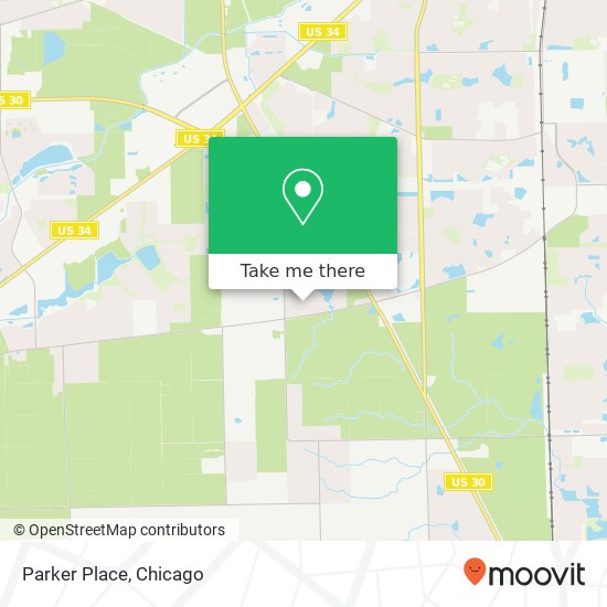 Parker Place map