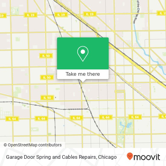 Garage Door Spring and Cables Repairs map