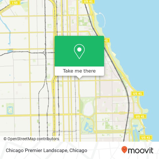 Chicago Premier Landscape map