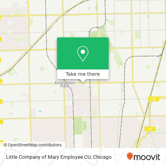 Mapa de Little Company of Mary Employee CU