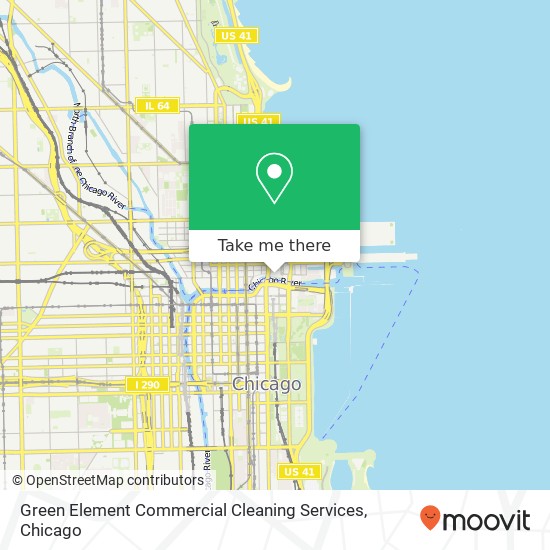 Mapa de Green Element Commercial Cleaning Services