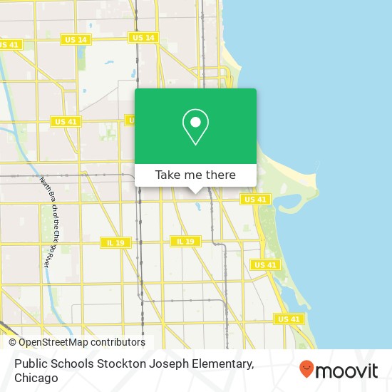 Mapa de Public Schools Stockton Joseph Elementary