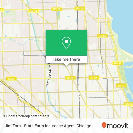 Mapa de Jim Tom - State Farm Insurance Agent