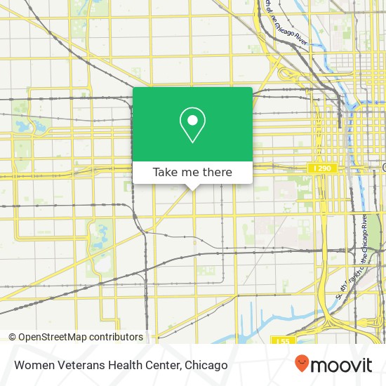 Mapa de Women Veterans Health Center
