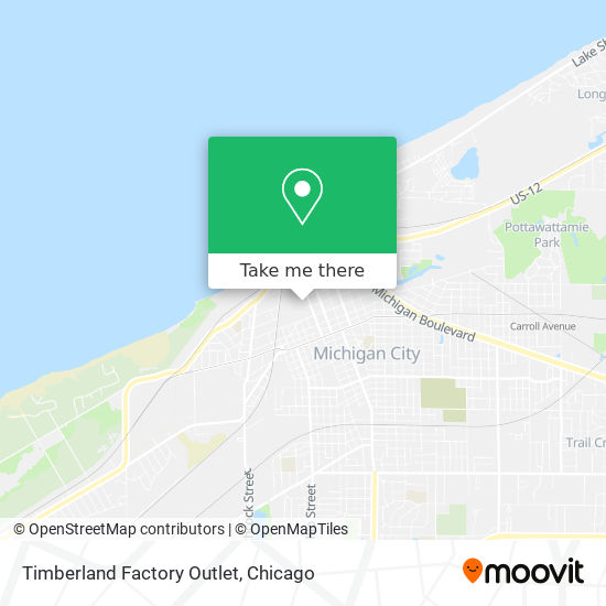 Timberland Factory Outlet map