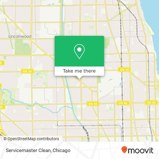 Servicemaster Clean map