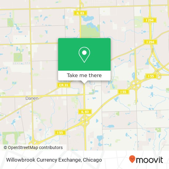 Willowbrook Currency Exchange map