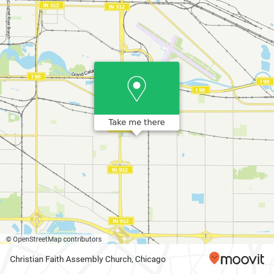 Christian Faith Assembly Church map