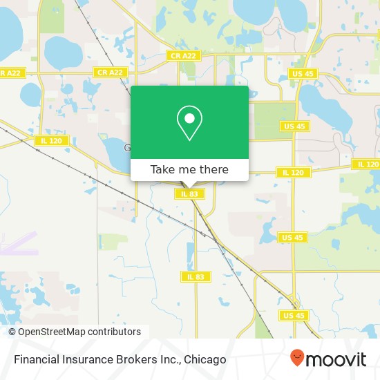 Financial Insurance Brokers Inc. map
