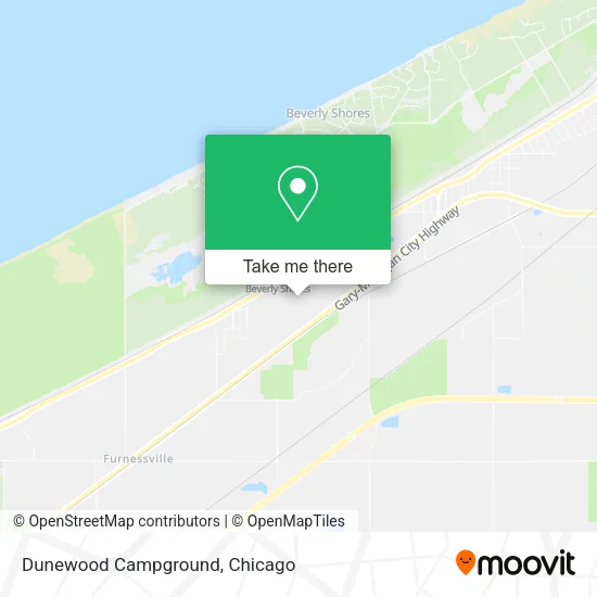 Dunewood Campground map