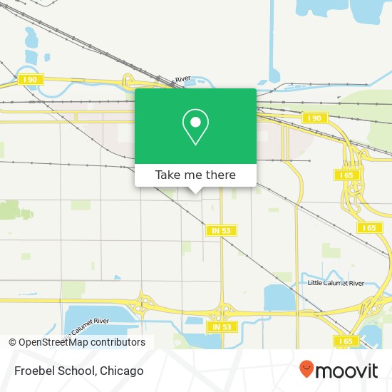 Froebel School map