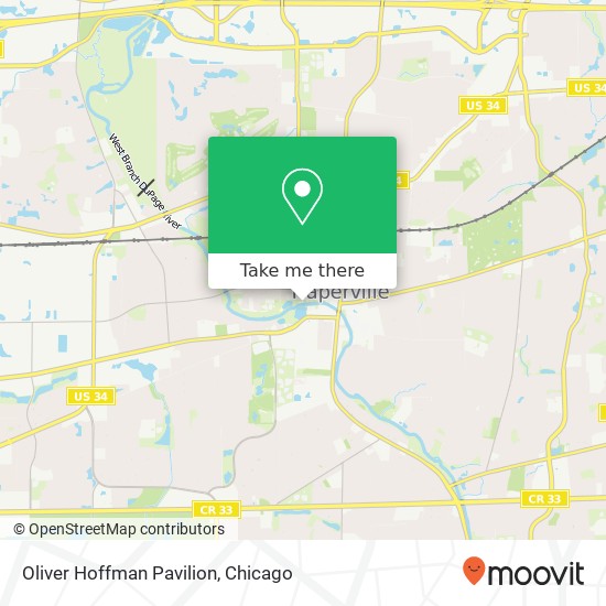 Oliver Hoffman Pavilion map
