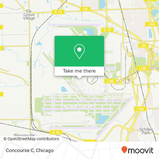 Concourse C map